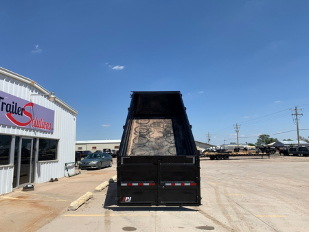 New 2026 PJ TRAILERS 16' X 83" X 48" Sides With 2 10000LB Torsion Axles Dump Trailer