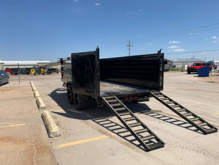 New 2026 PJ TRAILERS 16' X 83" X 48" Sides With 2 10000LB Torsion Axles Dump Trailer