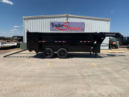 New 2026 PJ TRAILERS 16' X 83" X 48" Sides With 2 10000LB Torsion Axles Dump Trailer