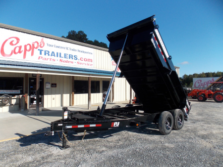 New 2026 PJ Trailers PJ DT1J1472BSSK Dump Trailer