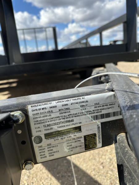 New 2026 Drive Trailers UTV2S508416-lbl Utility Trailer