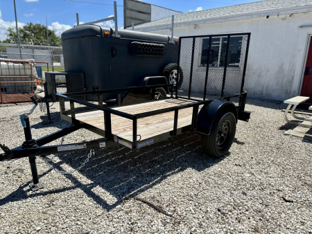 New 2026 Triple Crown Trailers 5X10 SA WITH RAMP Utility Trailer