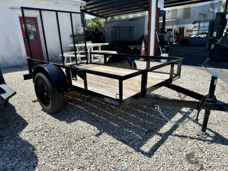 New 2026 Triple Crown Trailers 5X10 SA WITH RAMP Utility Trailer