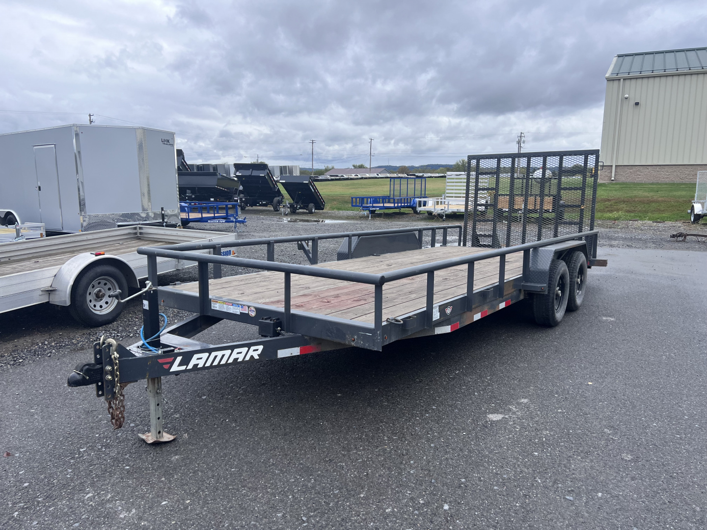 Used 2022 Lamar Trailers 7x20 10K Landscape/ Equipment Trailer