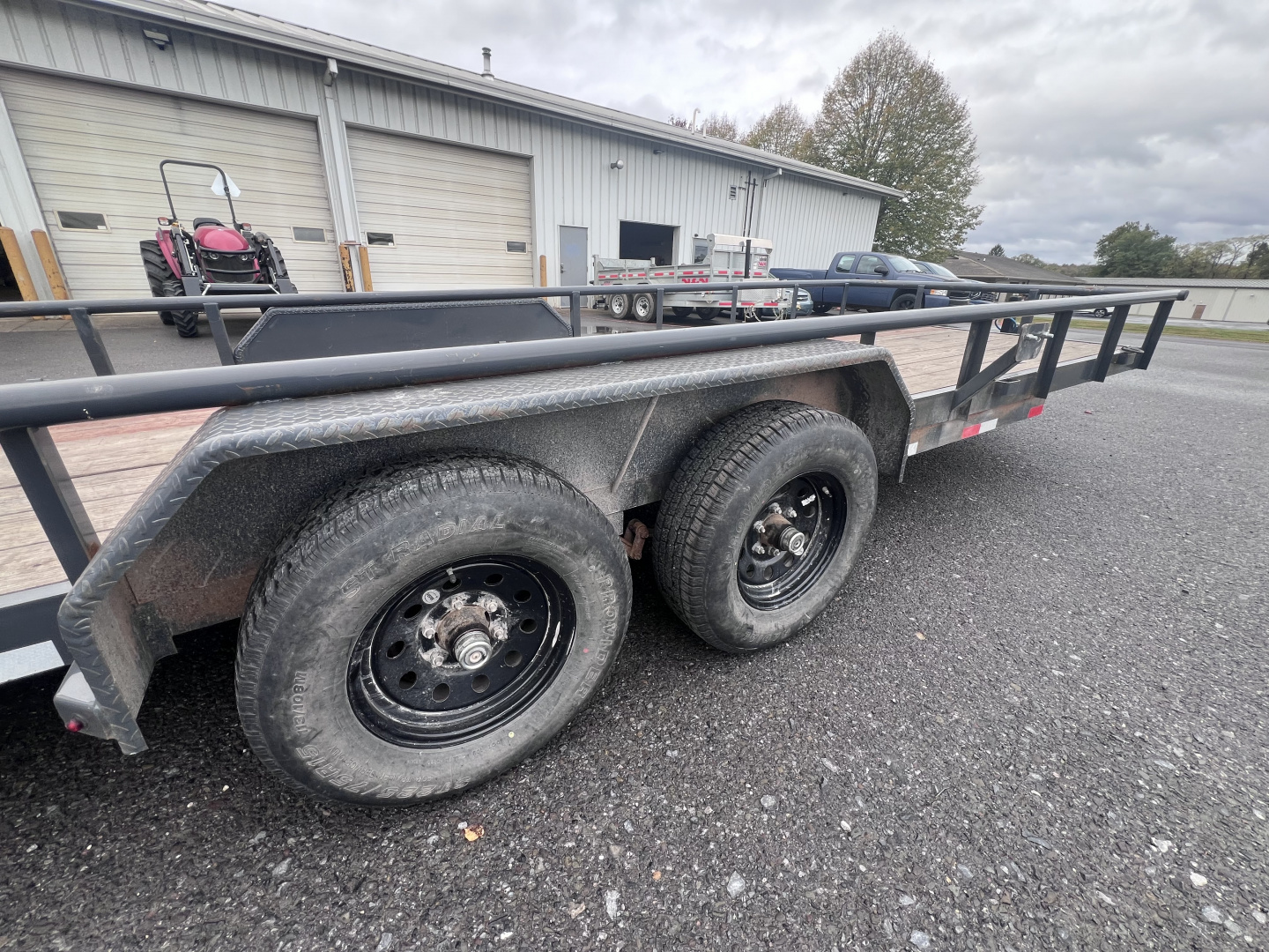 Used 2022 Lamar Trailers 7x20 10K Landscape/ Equipment Trailer