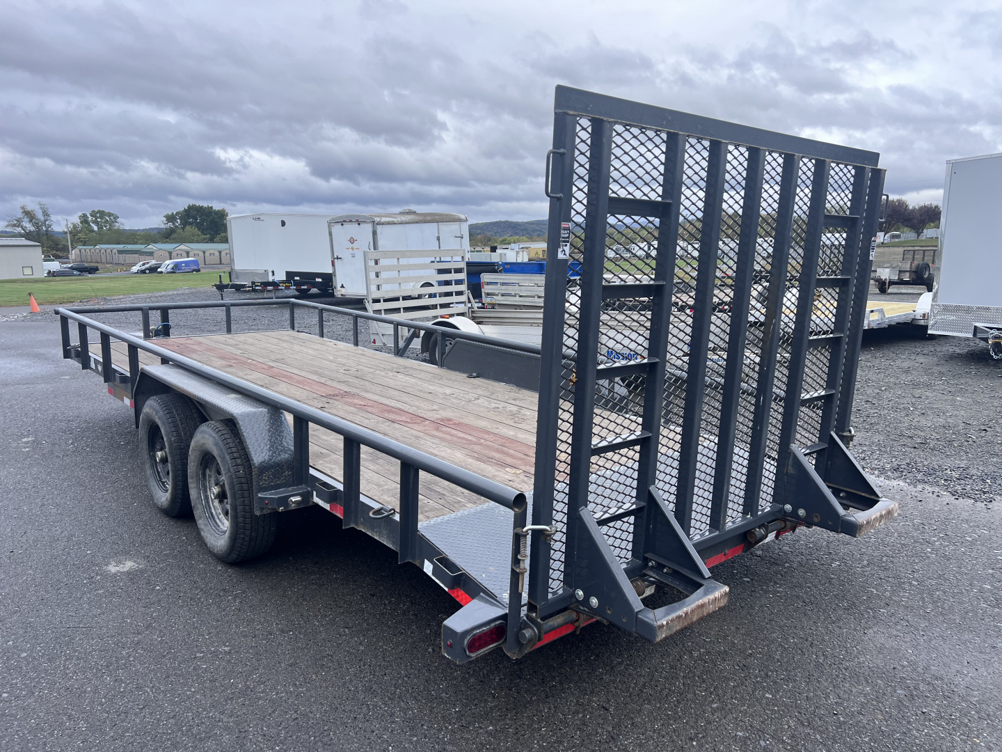 Used 2022 Lamar Trailers 7x20 10K Landscape/ Equipment Trailer