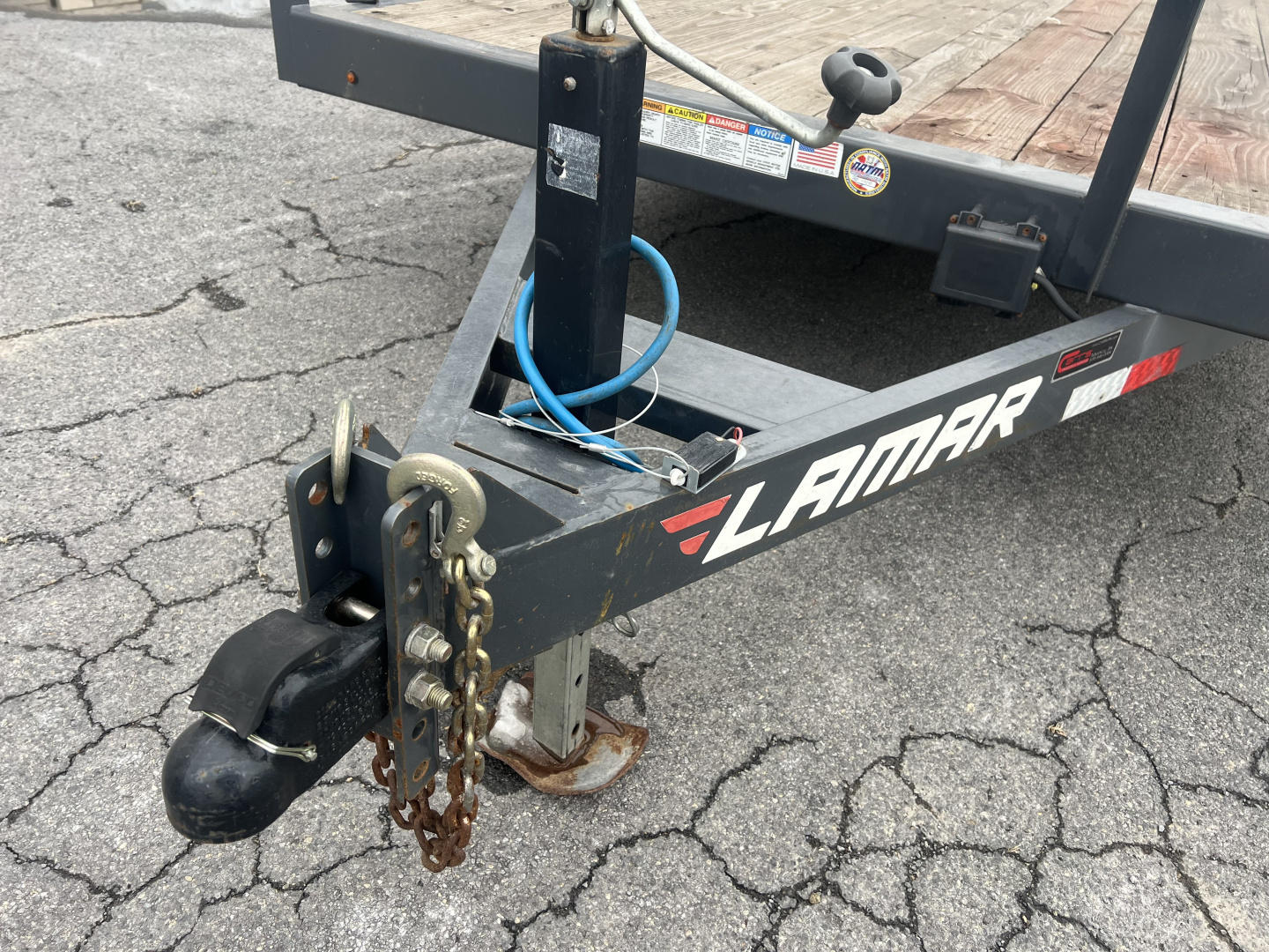 Used 2022 Lamar Trailers 7x20 10K Landscape/ Equipment Trailer