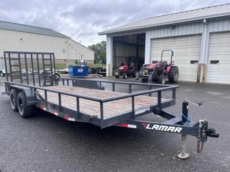 Used 2022 Lamar Trailers 7x20 10K Landscape/ Equipment Trailer