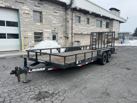 Used 2022 Lamar Trailers 7x20 10K Landscape/ Equipment Trailer