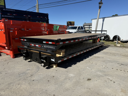 New 2026 Iron Bull RD 102X16 FLAT DECK Dump Bin