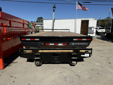 New 2026 Iron Bull RD 102X16 FLAT DECK Dump Bin