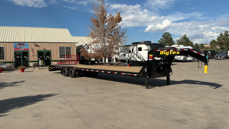 New 2026 Big Tex Trailers 25GN-40D5A-MRBK Flatbed Trailer