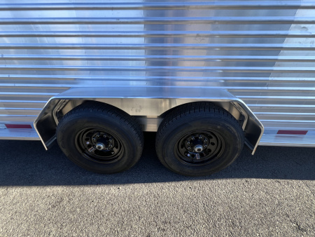 New 2026 Frontier Trailers 7x20 14K Gooseneck Stock / Stock Combo Trailer