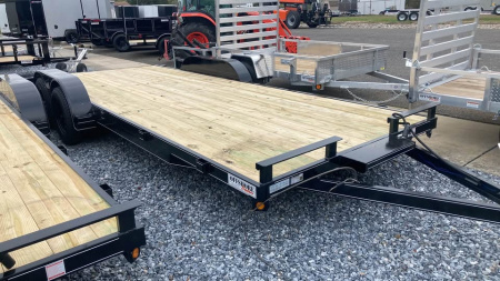 New 2026 P & T Trailers 20' wood deck Car Hauler