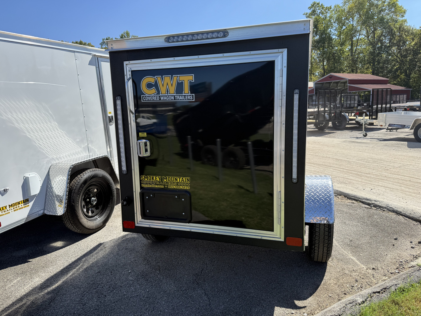 New 2026 Covered Wagon Trailers 4X6 SA Cargo / Enclosed Trailer