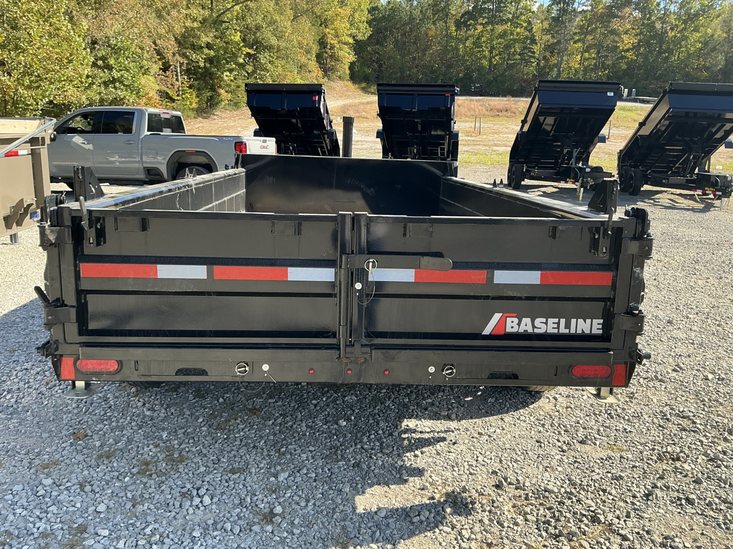 New 2025 Baseline HDU 207 Dump TRAILER, TELESCOPIC DUMP, RAMPS, TARP