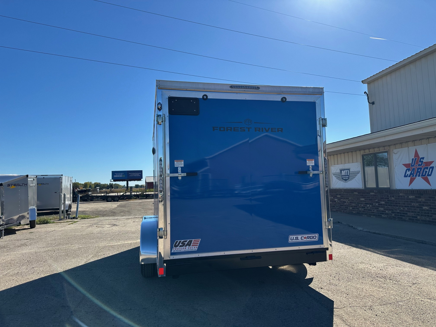 New 2026 US Cargo Scout 7x14 V-Nose Ramp Door w/6ft 6in Interior Height Cargo / Enclosed Trailer