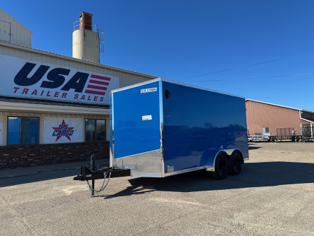 New 2026 US Cargo Scout 7x14 V-Nose Ramp Door w/6ft 6in Interior Height Cargo / Enclosed Trailer