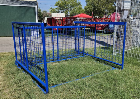 New 2025 Collapsible Round Bale Feeder Farm / Ranch