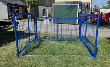 New 2025 Collapsible Round Bale Feeder Farm / Ranch