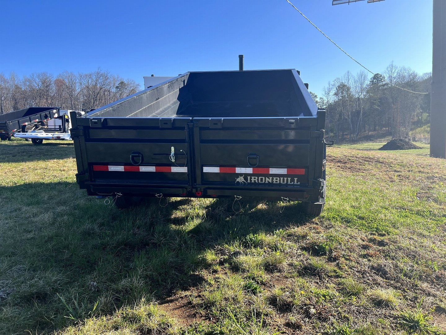 New 2026 Iron Bull DTB 83X14 TELESCOPIC Dump Trailer