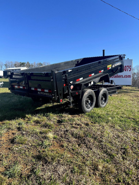 New 2026 Iron Bull DTB 83X14 TELESCOPIC Dump Trailer
