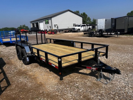 New 2026 Heartland 82 X16' Tandem Axle /Dovetail/ 3' tall gate Utility Trailer