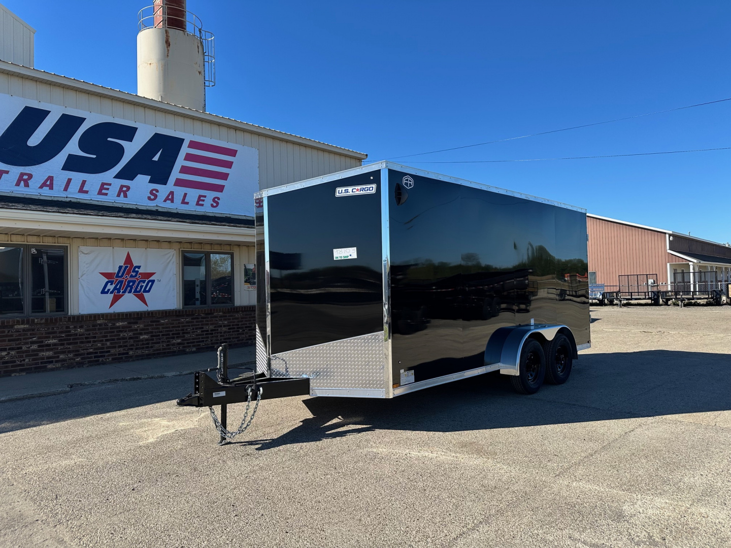 New 2026 US Cargo 7x16 Scout 7K w/Ramp Door & 78" Cargo / Enclosed Trailer