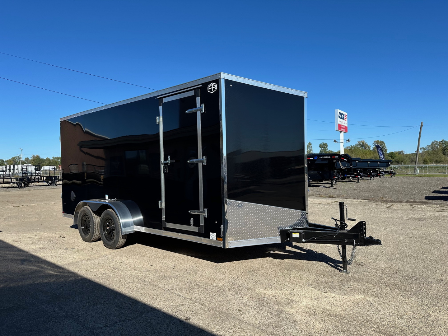 New 2026 US Cargo 7x16 Scout 7K w/Ramp Door & 78" Cargo / Enclosed Trailer