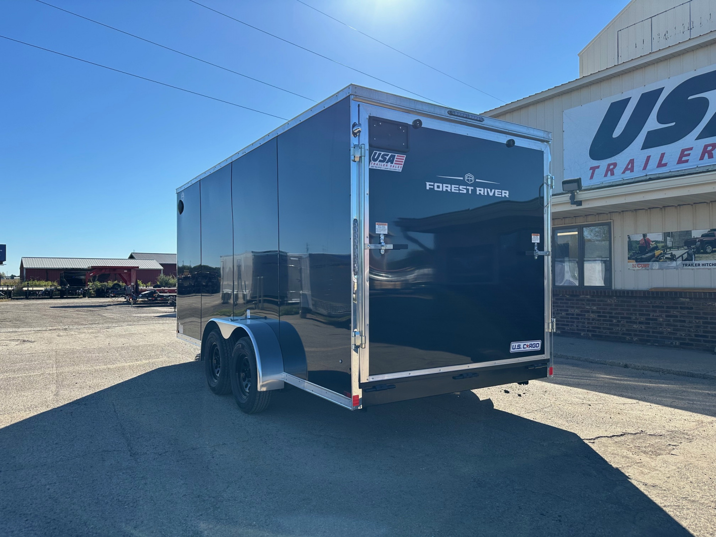 New 2026 US Cargo 7x16 Scout 7K w/Ramp Door & 78" Cargo / Enclosed Trailer