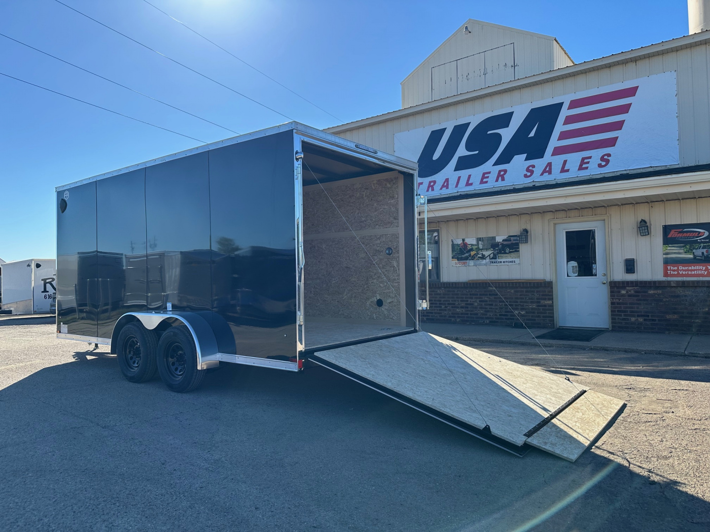 New 2026 US Cargo 7x16 Scout 7K w/Ramp Door & 78" Cargo / Enclosed Trailer