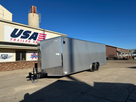 New 2026 US Cargo Scout 8.5x24 10K Carhauler w/7ft Interior and Polycor Car / Racing Trailer