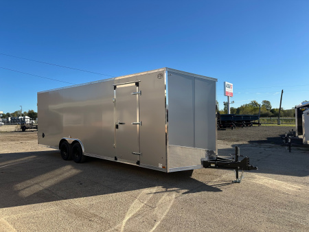 New 2026 US Cargo Scout 8.5x24 10K Carhauler w/7ft Interior and Polycor Car / Racing Trailer