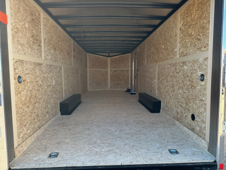 New 2026 US Cargo Scout 8.5x24 10K Carhauler w/7ft Interior and Polycor Car / Racing Trailer