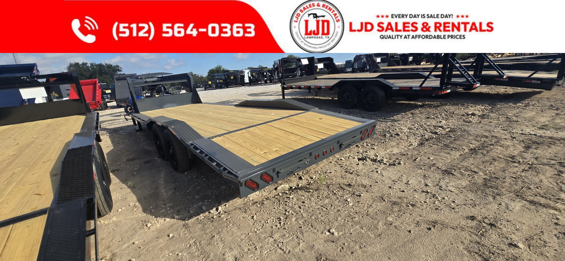 New 2026 Tiger - Gooseneck Drive Over Fender 102" X 24'