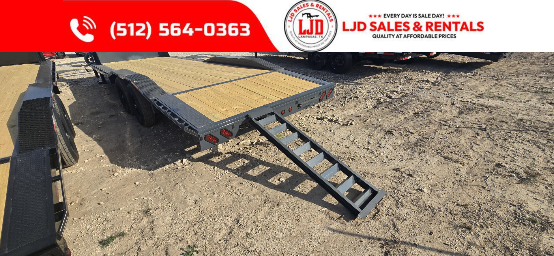 New 2026 Tiger - Gooseneck Drive Over Fender 102" X 24'