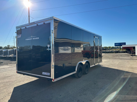 New 2026 US Cargo Scout 8.5x20 Car Hauler 10K w/7ft Interior Height Cargo / Enclosed Trailer