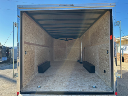 New 2026 US Cargo Scout 8.5x20 Car Hauler 10K w/7ft Interior Height Cargo / Enclosed Trailer