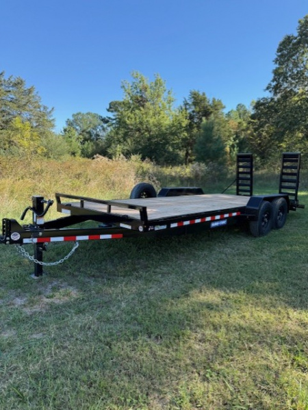 New 2025 Sure-Trac 7X20 (18+2) Equipment Trailer 14K