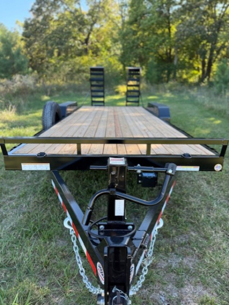 New 2025 Sure-Trac 7X20 (18+2) Equipment Trailer 14K