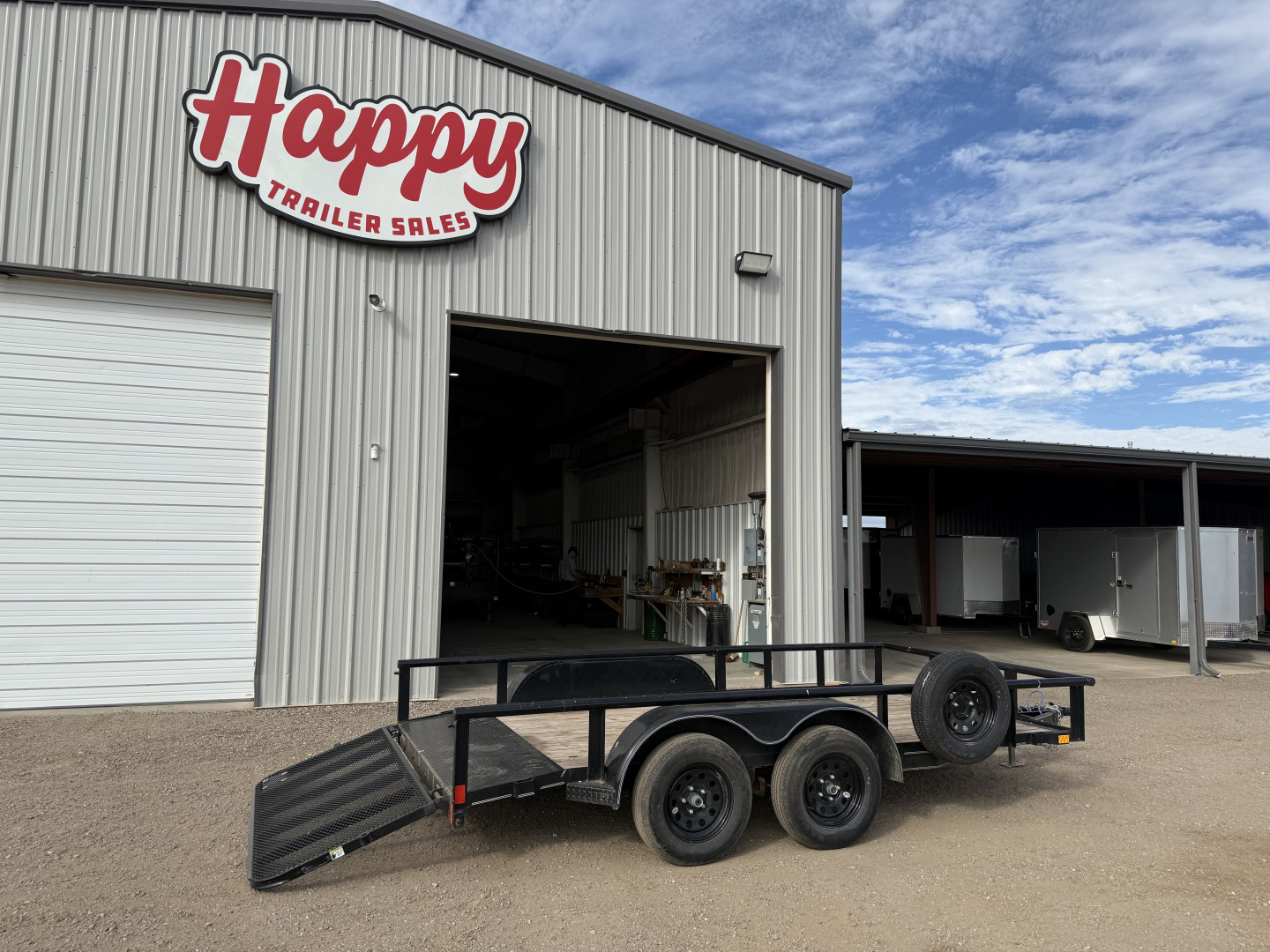 Used 2022 X-On 83"x14' Tandem Axle Utility Trailer - U6