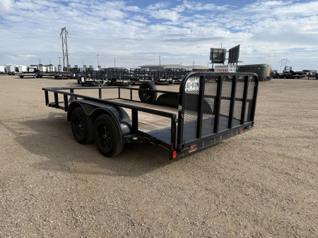 Used 2022 X-On 83"x14' Tandem Axle Utility Trailer - U6
