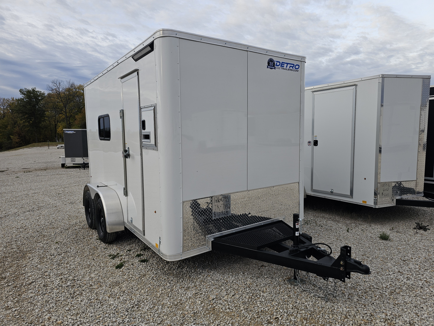 New 2026 Cargo Express XL SE 7 x 12 7K FIBER OPTIC SPLICING Bullnose Cargo / Enclosed Trailer