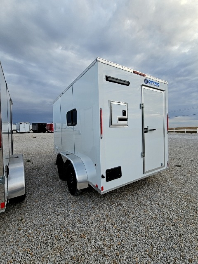 New 2026 Cargo Express XL SE 7 x 12 7K FIBER OPTIC SPLICING Bullnose Cargo / Enclosed Trailer