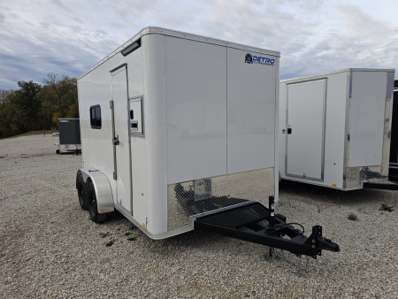 New 2026 Cargo Express XL SE 7 x 12 7K FIBER OPTIC SPLICING Bullnose Cargo / Enclosed Trailer