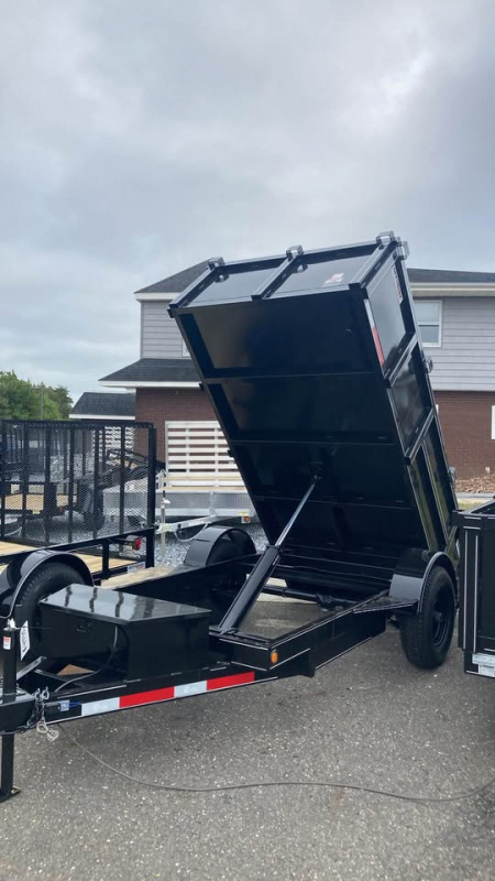 New 2026 P & T Trailers 5x10 Dump Trailer