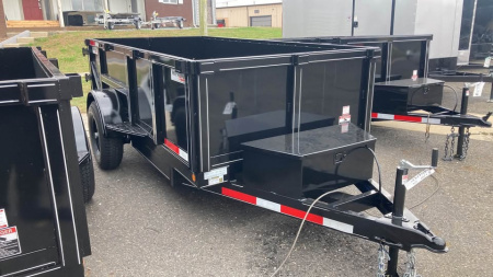 New 2026 P & T Trailers 5x10 Dump Trailer