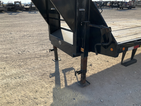 Used 2022 PJ 102"x25' GN Flatbed Trailer- 22GN