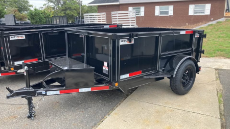 New 2026 P & T Trailers 5x8 Dump Trailer