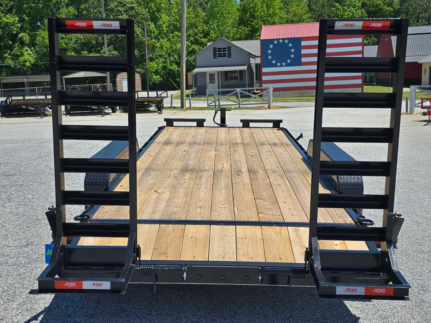 New 2025 82X20 14K EQUIPMENT HAULER WITH CHAIN MESH BOX AND RUB RAIL